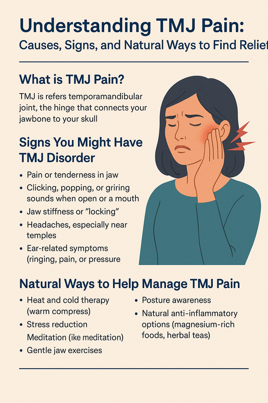 Understanding TMJ Pain: Causes, Signs, and Natural Ways to Find Relief