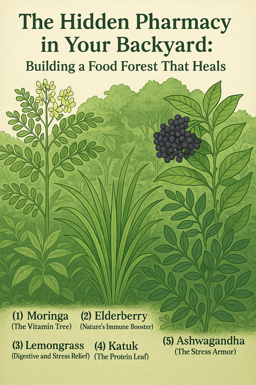 The Hidden Pharmacy in Your Backyard: Building a Food Forest That Heals