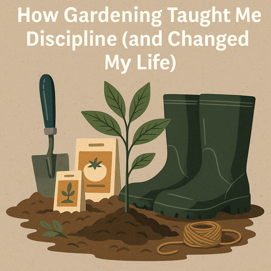 How gardening taught me discipline and changed my life