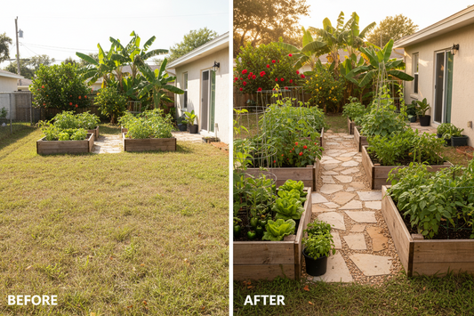 How to turn your lawn into a productive garden in the South
