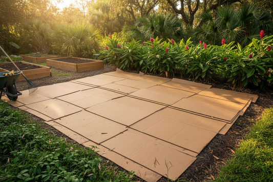 How to build a no dig garden bed in the South from scratch