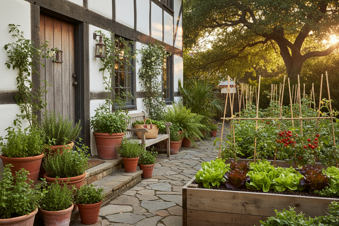 How to start a kitchen garden in the South fresh food steps from your door