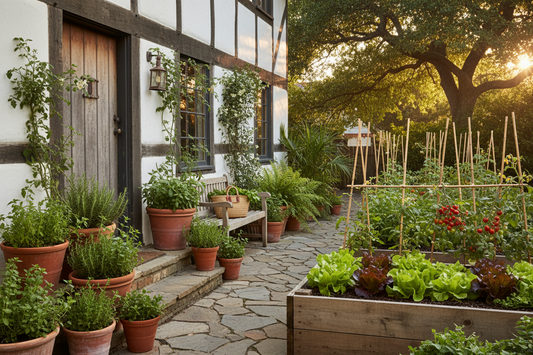 How to start a kitchen garden in the South fresh food steps from your door