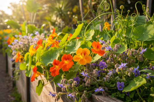 Growing edible flowers in the South beauty you can actually eat