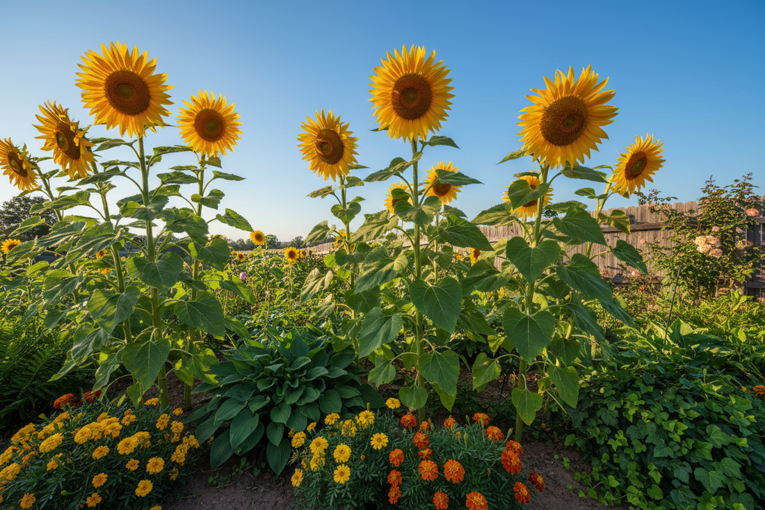 How to grow sunflowers in the South varieties timing and seed saving