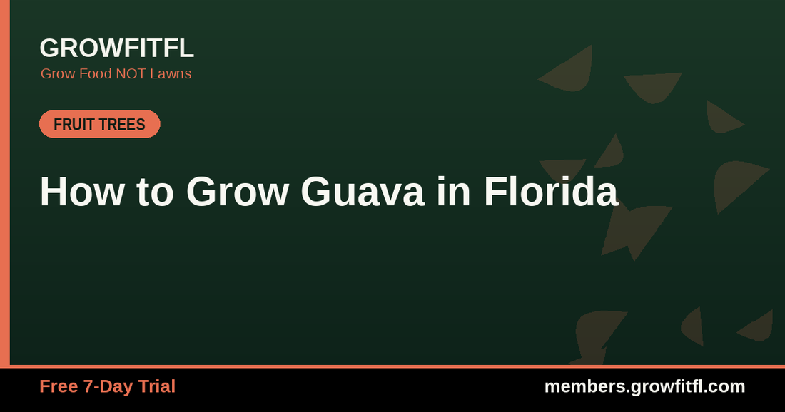 How to Grow Guava in Florida - GrowFitFL Florida gardening
