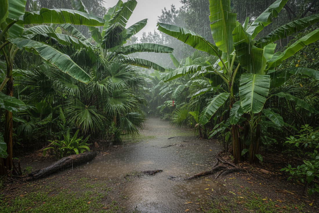 How to garden in Florida rainy season work with it not against it
