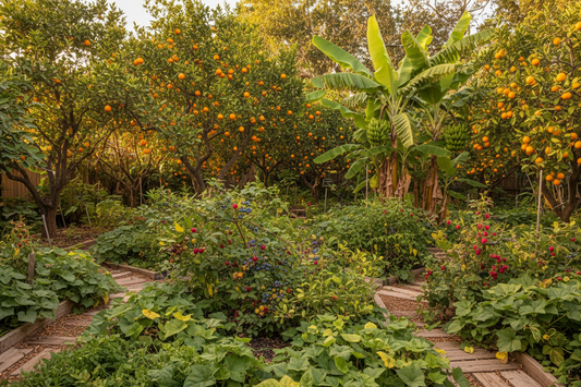 How to build a food forest in the South a step by step guide