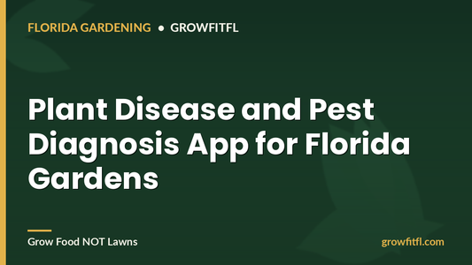 Plant Disease and Pest Diagnosis App for Florida Gardens - GrowFitFL Florida gardening