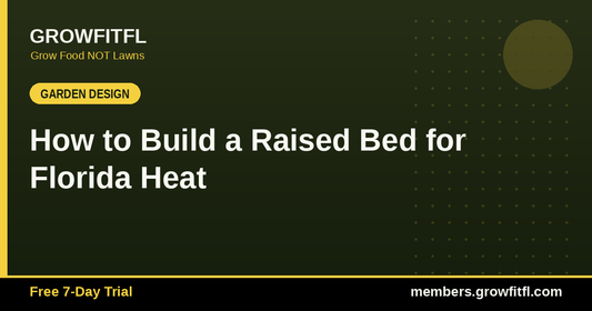 How to Build a Raised Bed for Florida Heat - GrowFitFL Florida gardening