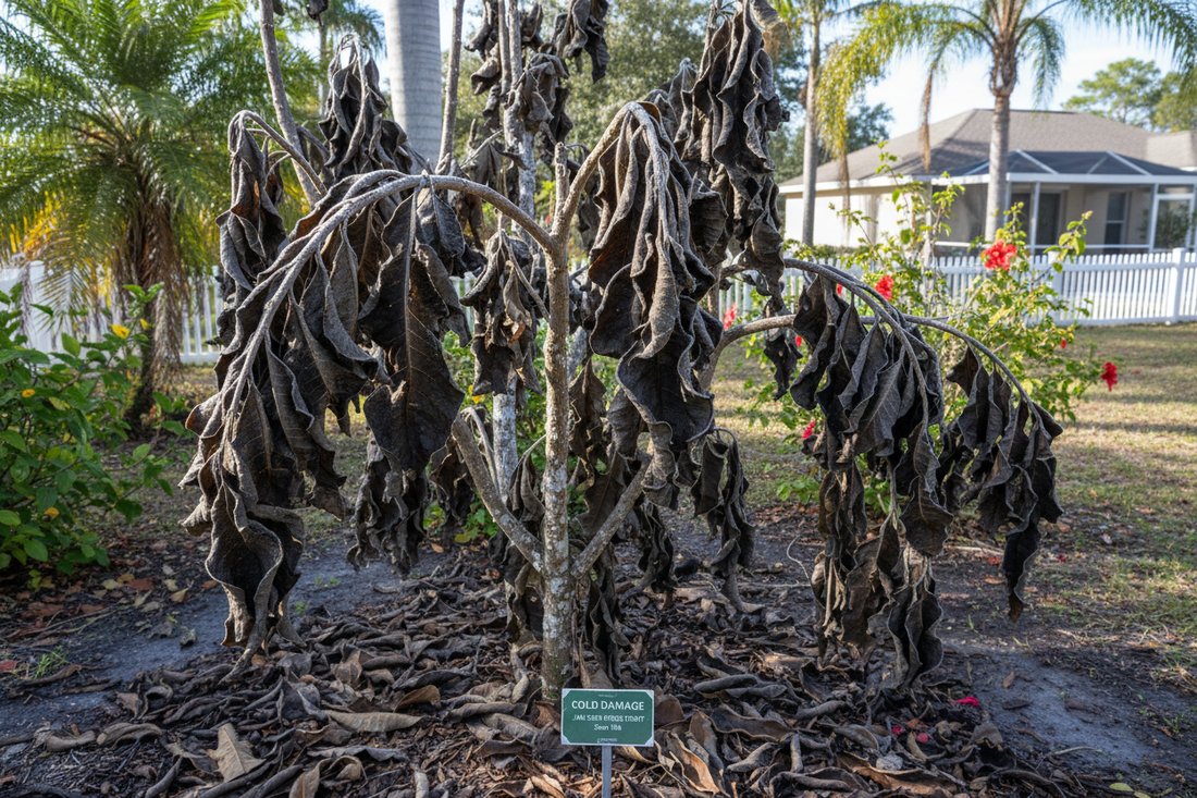 How to save your tropical fruit trees after cold damage in Florida