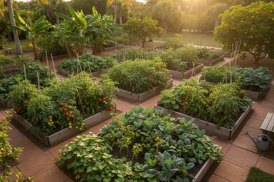 Florida winter vegetable garden what to plant and when for zones 8b 11
