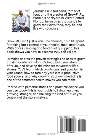 Pre-Order: Grow Food NOT Lawns - Limited Signed & Numbered Author Edition - GrowFitFL