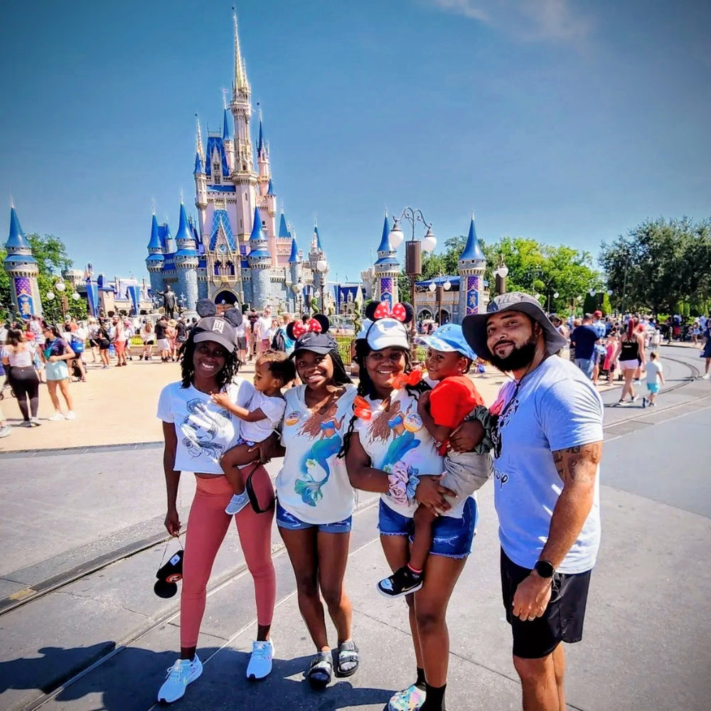 The Jefferson family at Walt Disney World