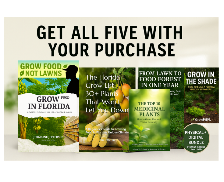 Bundle Package of all five books offered on Growfitfl.com 